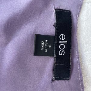 Ellis size 14 purple blouse women's top